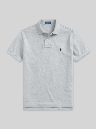 Polo Ralph Lauren Slim Fit Poloshirt aus reiner Baumwolle in Beige, Gr&ouml;&szlig;e XXL