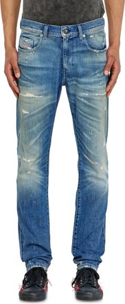 Diesel Slim Jeans Regular Waist 2019 D-Strukt,, Zip fly