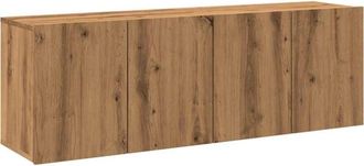 vidaXL TV Cabinets Wall-mounted 2 pcs Artisian Oak 60x30x41 cm vidaXL