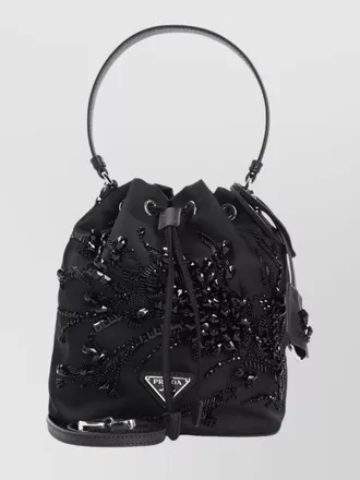 Prada bucket small recycled polyamide bucket bag