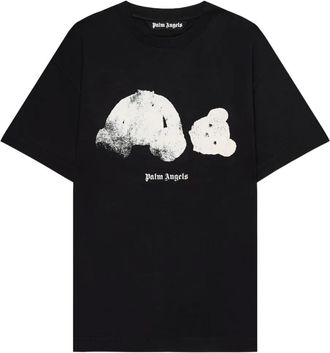Palm Angels T-shirt con stampa - Nero