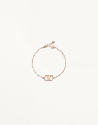 Valentino Garavani Bracciale VLogo Signature In Metallo Donna ORO M