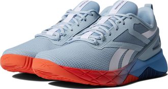 Reebok Nanoflex Parafit TR Cable Grey/White/Blue Mens 7.5, Womens 9 Medium