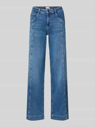 Brax Brax Wide Leg Jeans aus Baumwoll-Mix Modell Maine in Jeansblau, Gr&ouml;&szlig;e 36L