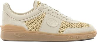 Valentino Garavani Noos Sneakers - Dames - Sneakers - Beige - 37 EU - Leer - Schoenen
