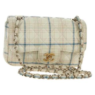 Chanel unisex, Pre-owned, Beige, Maat: ONE Size Leer