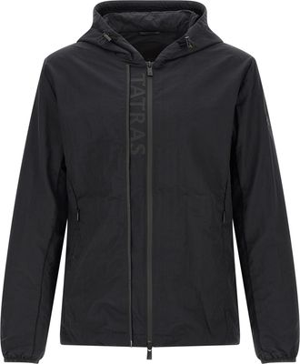Tatras Black Nylon Shell Mens Jacket