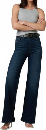 Joe's Womens Mia High Rise Wide Leg Jeans In Blue