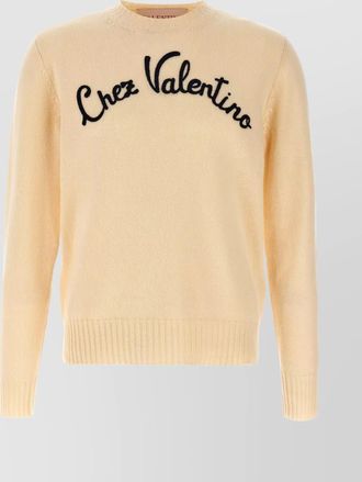 Valentino Garavani chez valentino crew neck sweater