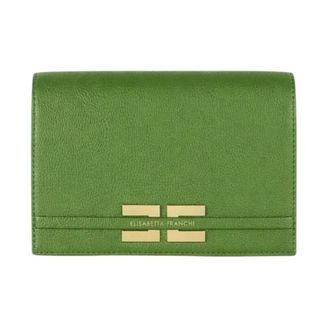 Elisabetta Franchi Shoulder Bag - female - Elisabetta Franchi - Shoulder Bags - Green - ONE SIZE - Bags