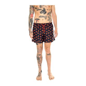 Happy Socks Shrimpy Zwemshorts - Heren - Badkleding - Veelkleurig - Maat: XL Poliester