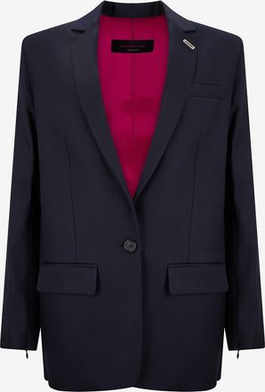 Barbara Bui Blazer aus K&ouml;perstoff mit Reissverschluss-&Auml;rmeln