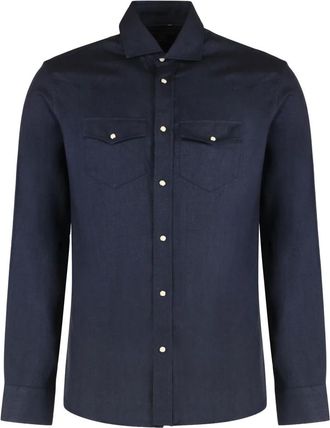 Moorer Uomo, Magliette, Blu, M, new