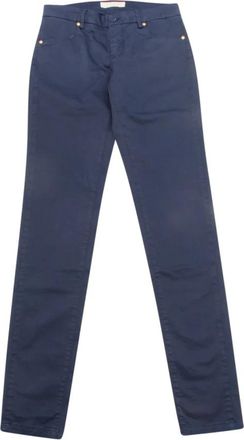 Michael Coal Mcw 138/Rs 60 Lungo Broeken - Dames - Skinny broeken - Blauw - XS - Leer - Broeken