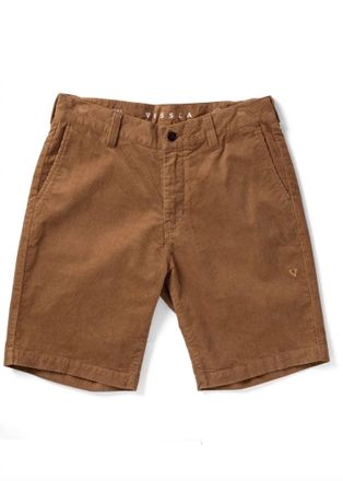 Vissla Mens Creators Port Cord Short In Kangaroo