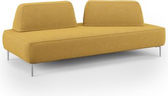 Divani.Store Newton Sof&aacute; Modular Con Respaldos Removibles 212 Cm Amarillo