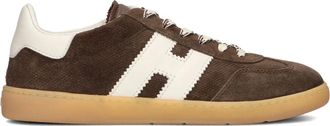 Hogan Cool Sneaker - Dames - Sneakers - Bruin - 41 EU - Leer - Schoenen