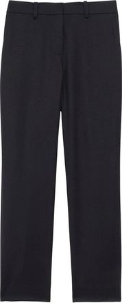 Ines De La Fressange Audrey Broeken - Dames - Vrijetijds broeken - Blauw - XS - Wol - Broeken