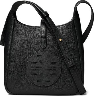Tory Burch Miller Swing Leather Crossbody Bag in Black at Nordstrom