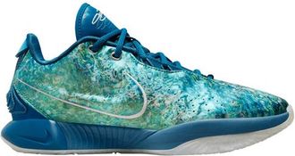 Nike Mens LeBron James LeBron XXI - Basketball Shoes Blue/Blue/Pink Size 10.5