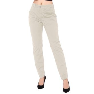 Generic Womens Straight Leg Trousers Finely Soft Ribbed Stretch Pull On Ladies Pants Casual Full Elasticated Waist Bottoms Womens Elegant Casual Daily Pants S