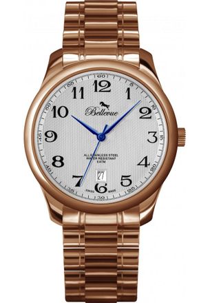 Bellevue Womens F-6 Ladies Watch - Rose Gold - One Size