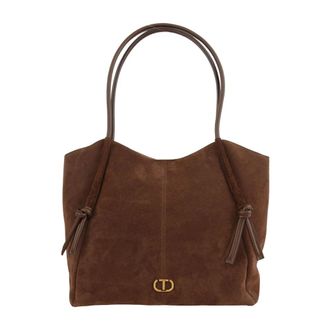Twinset Tote Bags, female, Brown, Size: ONE SIZE Tote Marrone