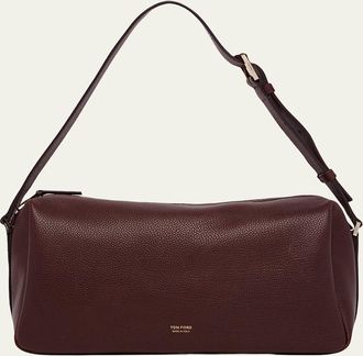 Tom Ford Grained Leather Shoulder Bag