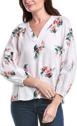 Tommy Bahama Florentina Flourish Linen Top