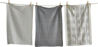 Tag Sonoma Dishtowel S/3 Light Gray Light Gray Cotton Everyday at Nordstrom