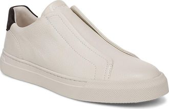 Vince Luca Laceless Slip-On Sneaker in Pebble White/Palomar at Nordstrom, Size 11.5