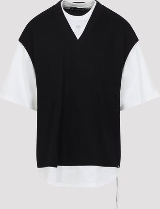 Mastermind Japan Maglietta con gilet a maniche corte a strati Mastermind Japan