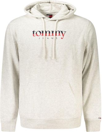Tommy Hilfiger Grijze Katoenen Heren Hoodie
