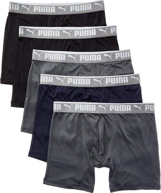 Puma Puma Set Of 5 Mesh Boxer Brief