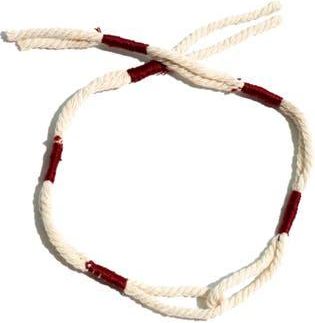 Fortela Handmade Braided Cord Bracelet in Red at Nordstrom