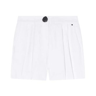 A|X Armani Exchange Dames, Korte broeken, Wit, Maat: 2XS Linnen