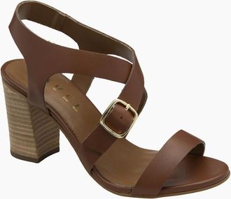 Ravel Womens Birkby Womens Heeled Sandals - Brown - Size: 4