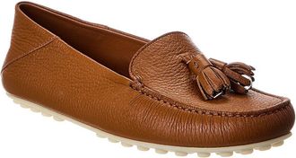 Loro Piana Dot Leather Loafer