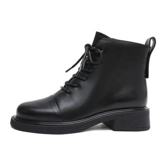 Cesare Gaspari Bot&iacute;n de piel Urban Forge - Shoes - Mujer - Negro - 40 EU