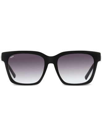MCM Occhiali da sole 713 SA rettangolari - Nero
