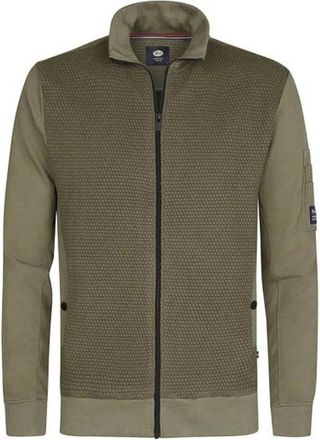 Petrol Industries Hoodies & sweatvesten, Heren, Groen, 3Xl, Sweater Collar Zip