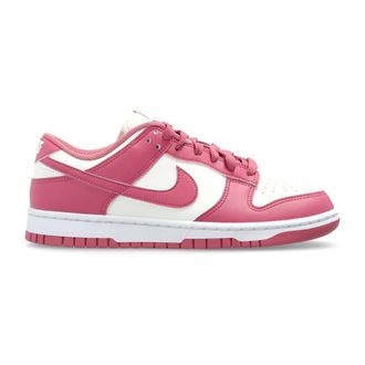 Nike Fitness, Dames, Roze, 40 1/2 EU, Leer, Dunk Low Sneakers