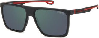 Carrera 4019/S Polarized BLX/Q3 Mens Sunglasses Black Size 58