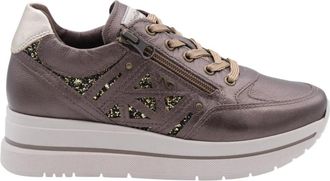 Nero Giardini Mezdra Sneaker - Dames - Sneakers - Bruin - 37 EU - Schoenen