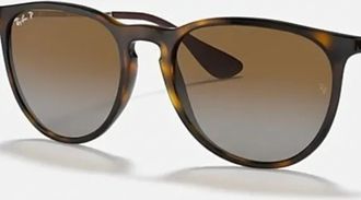 Ray-Ban Womens Erika Polished Light Havana Sunglasses In Brown