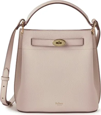 Mulberry Islington Leather Bucket Bag in Blossom Pink at Nordstrom