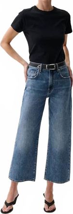 Pistola Denim Larsen Ankle Relaxed Flare Jean In Stardew