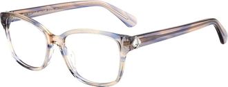 Kate Spade New York Blauw Grijs Hoorn Brillen Monturen Reilly/G - unisex - Brillen - Veelkleurig - 53 MM - Accessoires