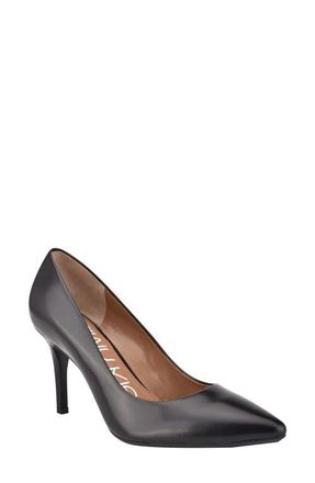 Calvin Klein Gayle Pump in Black Leather at Nordstrom, Size 8.5