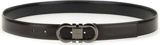 Ferragamo Reversible Calf Leather Belt